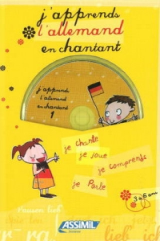 Könyv J'apprends l'allemand en chantant Jeanette Loric