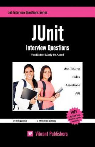 Carte JUnit Interview Questions You'll Most Likely Be Asked Virbrant Publishers