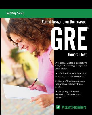 Carte Verbal Insights on the Revised GRE General Test Virbrant Publishers
