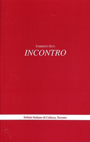 Книга Incontro-Encounter-Rencontre Umberto Eco