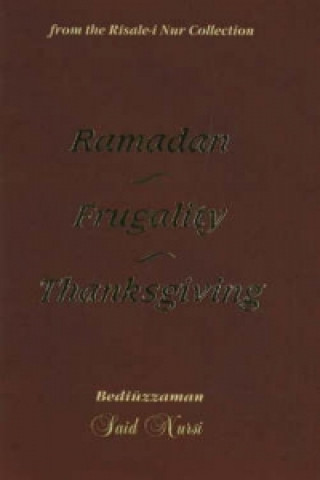 Carte Ramadam, Frugality, Thanksgiving Bediuzzaman Said Nursi