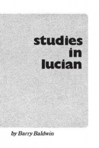 Kniha Studies in Lucian Barry Baldwin