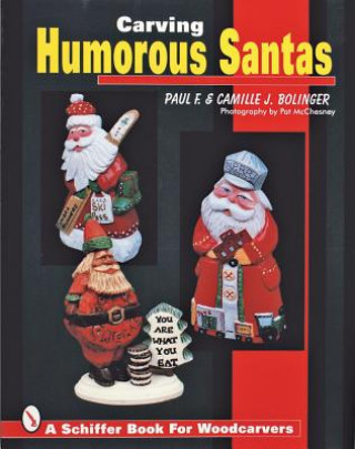 Book Carving Humorous Santas Camille J. Bolinger