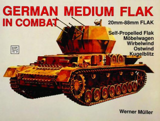 Carte German Medium Flak in Combat Werner Muller