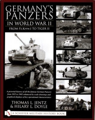 Carte Germany's Panzers in World War II: From Pz.Kpfw.I to Tiger II Thomas L. Jentz