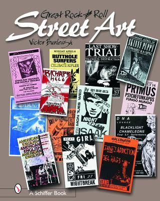 Carte Great Rock and Roll Street Art Victor Burleigh