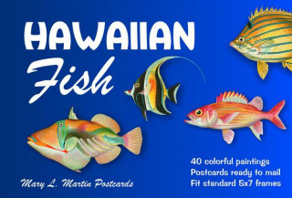 Kniha Hawaiian Fish Postcard Book Mary L. Martin