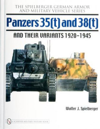 Carte Panzers 35(t) and 38(t) and their Variants 1920-1945 Walter Speilberger