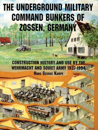 Kniha Underground Military Command Bunkers of Zsen, Germany Hans George Kempe