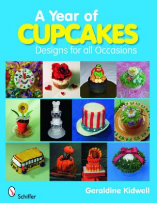 Kniha Year of Cupcakes Geraldine Kidwell