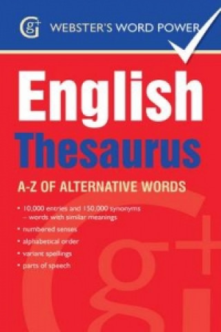 Carte Webster's Word Power English Thesaurus Betty Kirkpatrick