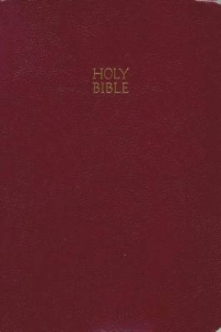 Kniha KJV, End-of-Verse Reference Bible, Giant Print, Leathersoft, Burgundy, Red Letter Edition Thomas Nelson Publishers