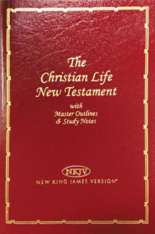 Livre NKJV, Christian Life New Testament, Imitation Leather, Burgundy Thomas Nelson