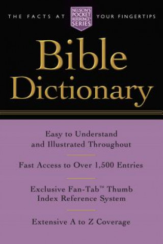 Book Pocket Bible Dictionary Thomas Nelson Publishers