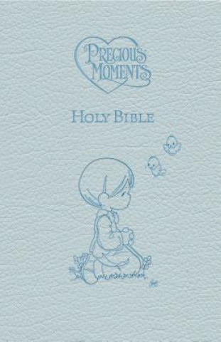 Книга ICB, Precious Moments Holy Bible, Leathersoft, Blue Thomas Nelson