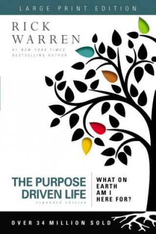 Kniha Purpose Driven Life Large Print Rick Warren