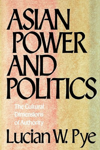 Kniha Asian Power and Politics Lucian W. Pye