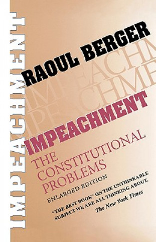 Buch Impeachment Raoul Berger