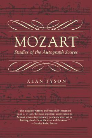 Kniha Mozart Alan Tyson