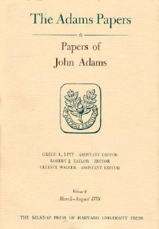 Livre Papers of John Adams John Adams