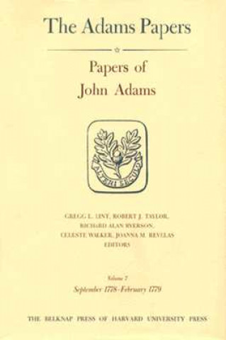 Livre Papers of John Adams John Adams