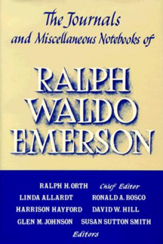 Libro Journals and Miscellaneous Notebooks of Ralph Waldo Emerson Ralph Waldo Emerson