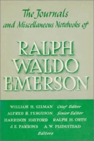 Kniha Journals and Miscellaneous Notebooks of Ralph Waldo Emerson Ralph Waldo Emerson