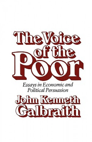Książka Voice of the Poor John Kenneth Galbraith