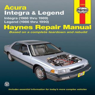Kniha Acura Legend and Integra Automotive Repair Manual J H Haynes