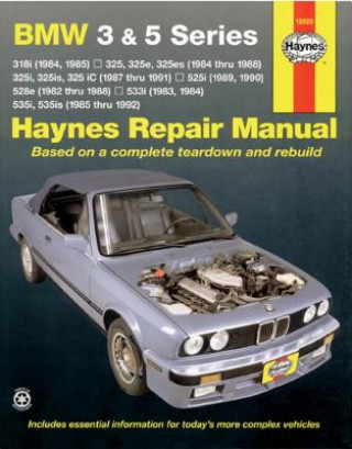 Könyv BMW 3 and 5 Series Automotive Repair Manual J H Haynes
