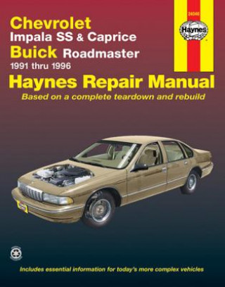 Książka Chevrolet Impala SS & Caprice & Buick Roadmaster (91 - 96) J H Haynes