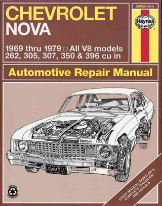 Kniha Chevrolet Nova (69 - 79) P.B. Ward