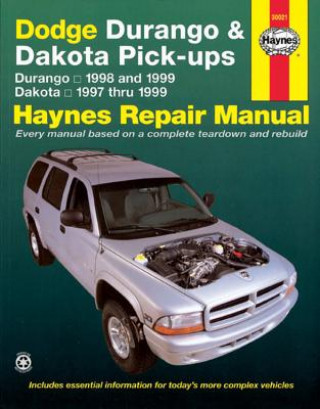 Libro Dodge Durango and Dakota Pick-ups (1997-1999) Automotive Repair Manual J H Haynes