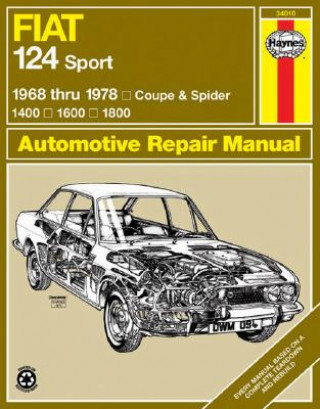 Книга Fiat 124 Sport Coupe & Spider (68 - 78) J H Haynes