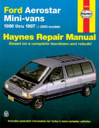 Könyv Ford Aerostar Mini-Vans (86 - 97) Mark:Haynes Christman