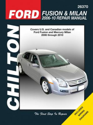 Książka Ford Fusion/Mercury Milan Repair Manual Jay Storer