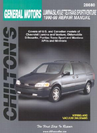 Knjiga Chilton General Motors Lumina/Silhouette/Trans Sport/Venture 