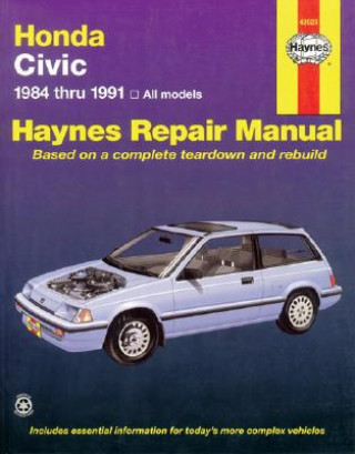 Könyv Honda Civic Automotive Repair Manual J H Haynes