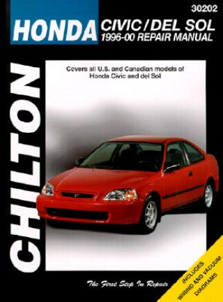 Книга Honda Civic/Del Sol 1996-2000 Kevin M.G. Maher