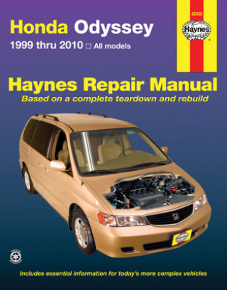 Kniha Honda Odyssey Automotive Repair Manual John H Haynes