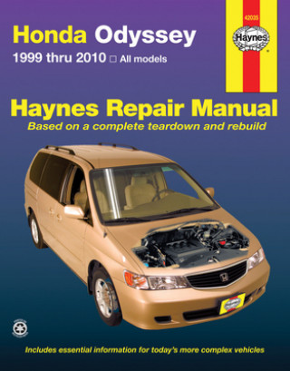 Book Honda Odyssey Automotive Repair Manual John H Haynes