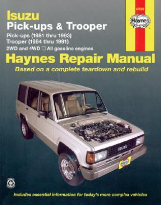 Carte Isuzu Trooper and Pick-up (81-93) Automotive Repair Manual Etc