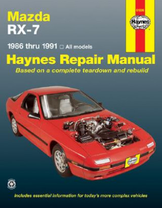 Книга Mazda RX-7 (1986-1991) Automotive Repair Manual J H Haynes
