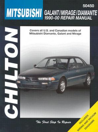 Kniha Chilton Mitsubishi Galant/Mirage/Diamante 1990-00 The Nichols/Chilton