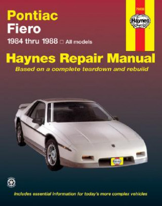 Kniha Pontiac Fiero Automotive Repair Manual J H Haynes