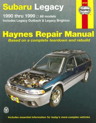 Könyv Subaru Legacy Automotive Repair Manual John H Haynes