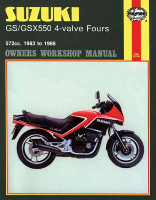 Kniha Suzuki GS/GSX550 4-Valve Fours (83 - 88) Pete Shoemark