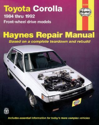 Carte Toyota Corolla Front-Wheel Drive (84 - 92) J H Haynes
