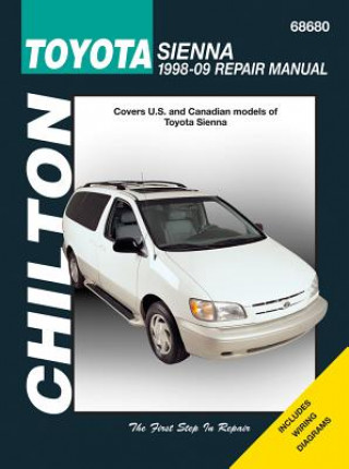 Kniha Toyota Sienna Van Automotive Repair Manual Jay Storer