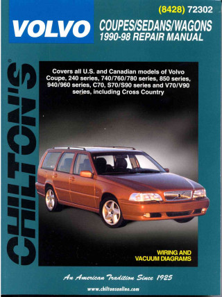 Book Volvo Saloons, Estates and Coupes (1990-98) The Nichols/Chilton